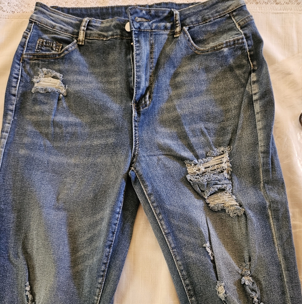 Women's Extra Stretchy, Size Extra Large Jeans